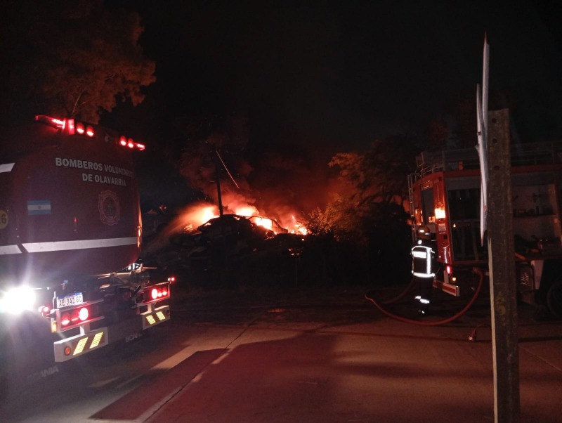 Como hace un a�o, se incendi� el dep�sito judicial